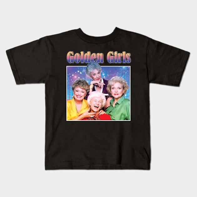 Golden Girls Kids T-Shirt by mag.opus